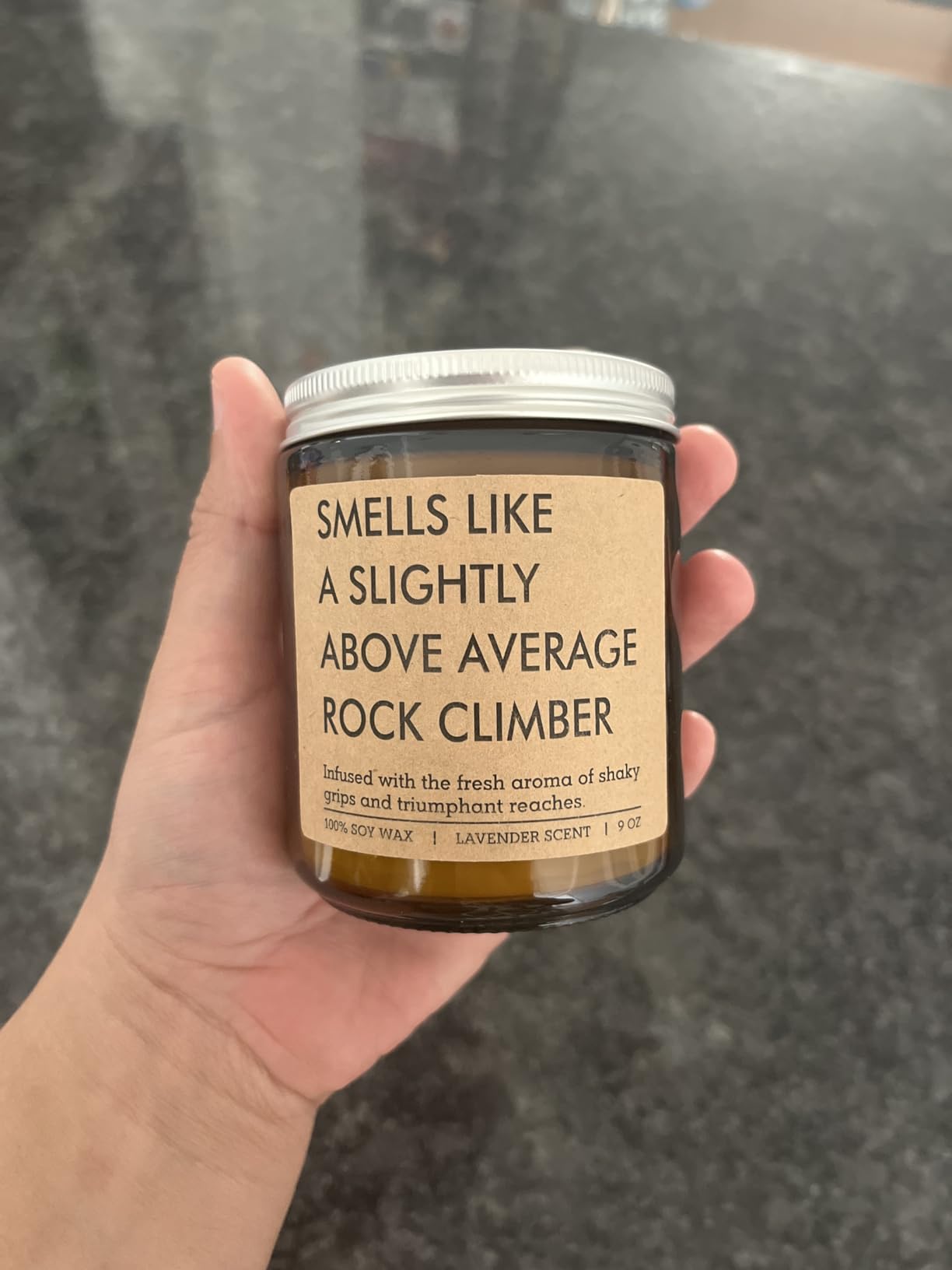 Fairy's Gift Candle, Rock Climbing Gifts for Climbers Men Women | Cool Rock Climber Gifts, Climbing Partner Gifts - Bouldering, Christmas, Birthday Ideas for Boulderer Friend Boyfriend Him customer photo 2