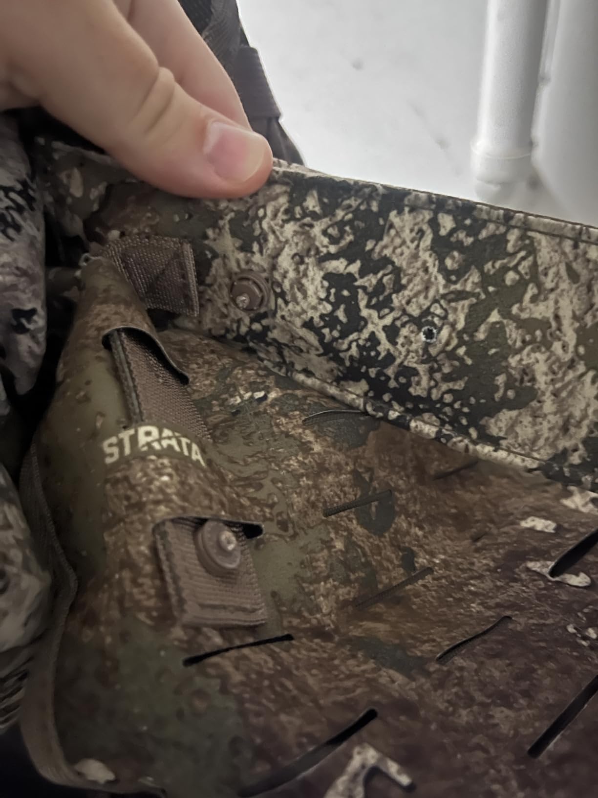 TIDEWE Turkey Backpack with Seat, MOLLE System | Tactical Backpack with 4 Modular Add-Ons, Truetimber Strata customer photo 1