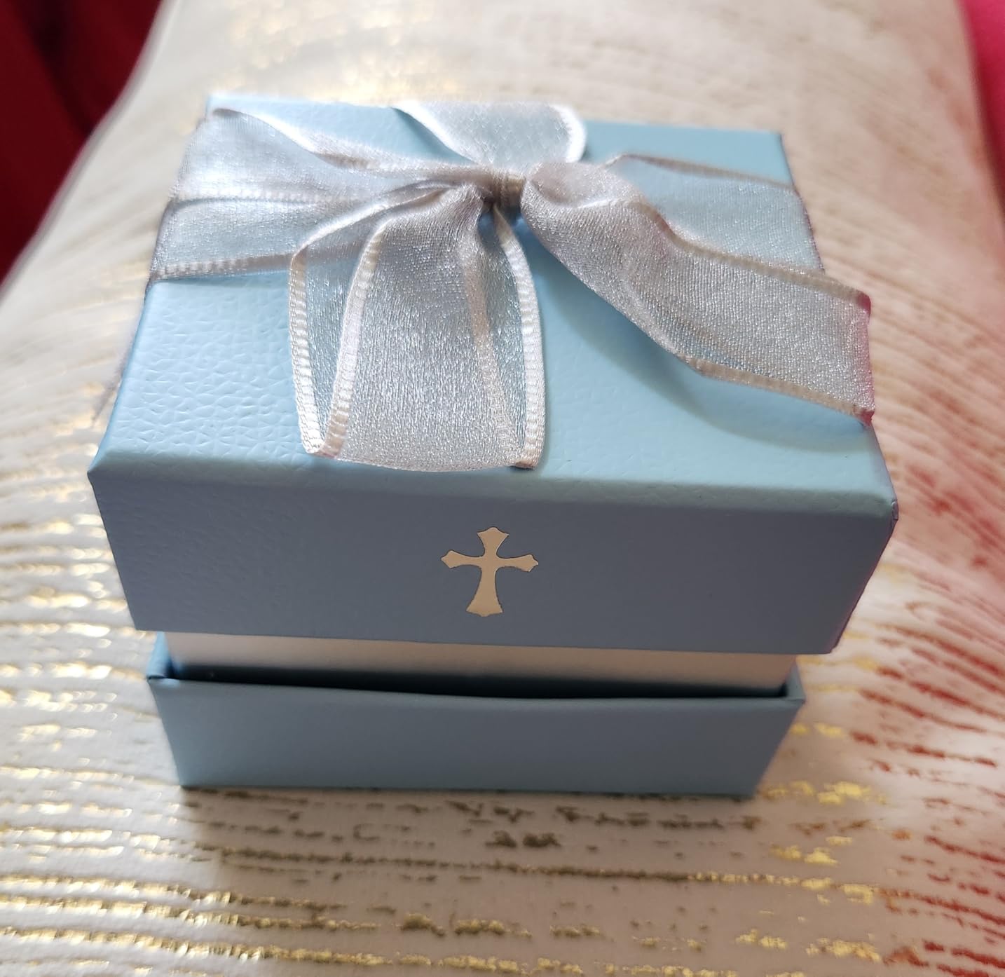 Baptism Gifts for Girl - My First Rosary with Ceramic Keepsake Box, Catholic Christening Gift Set, Pink Rosary for Kids, Baptism, First Communion & Baby Dedication Gifts for Newborn Baby Girls customer photo 2