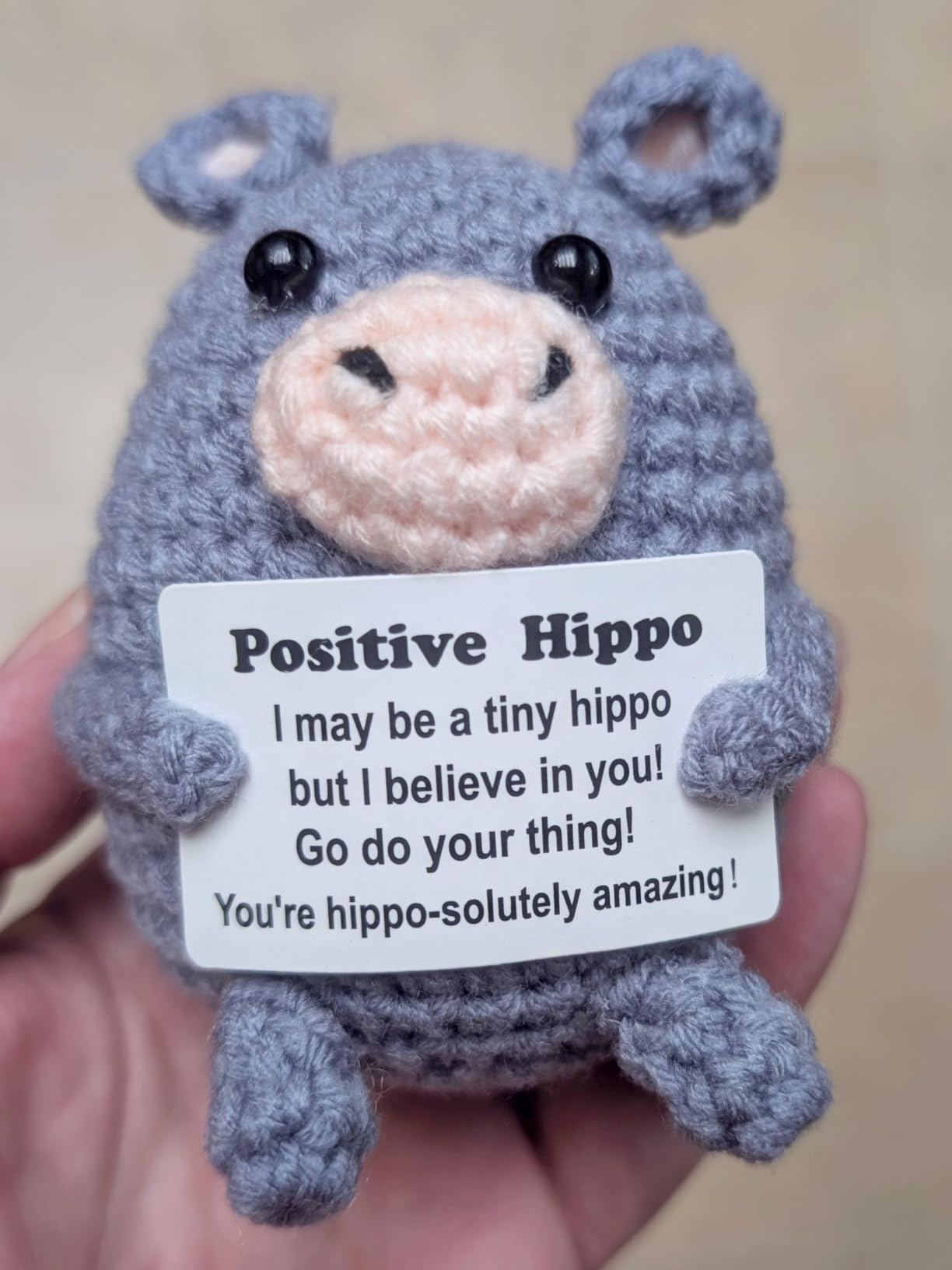 Small Stuffed Animal Hippo/Hippopotamus 4