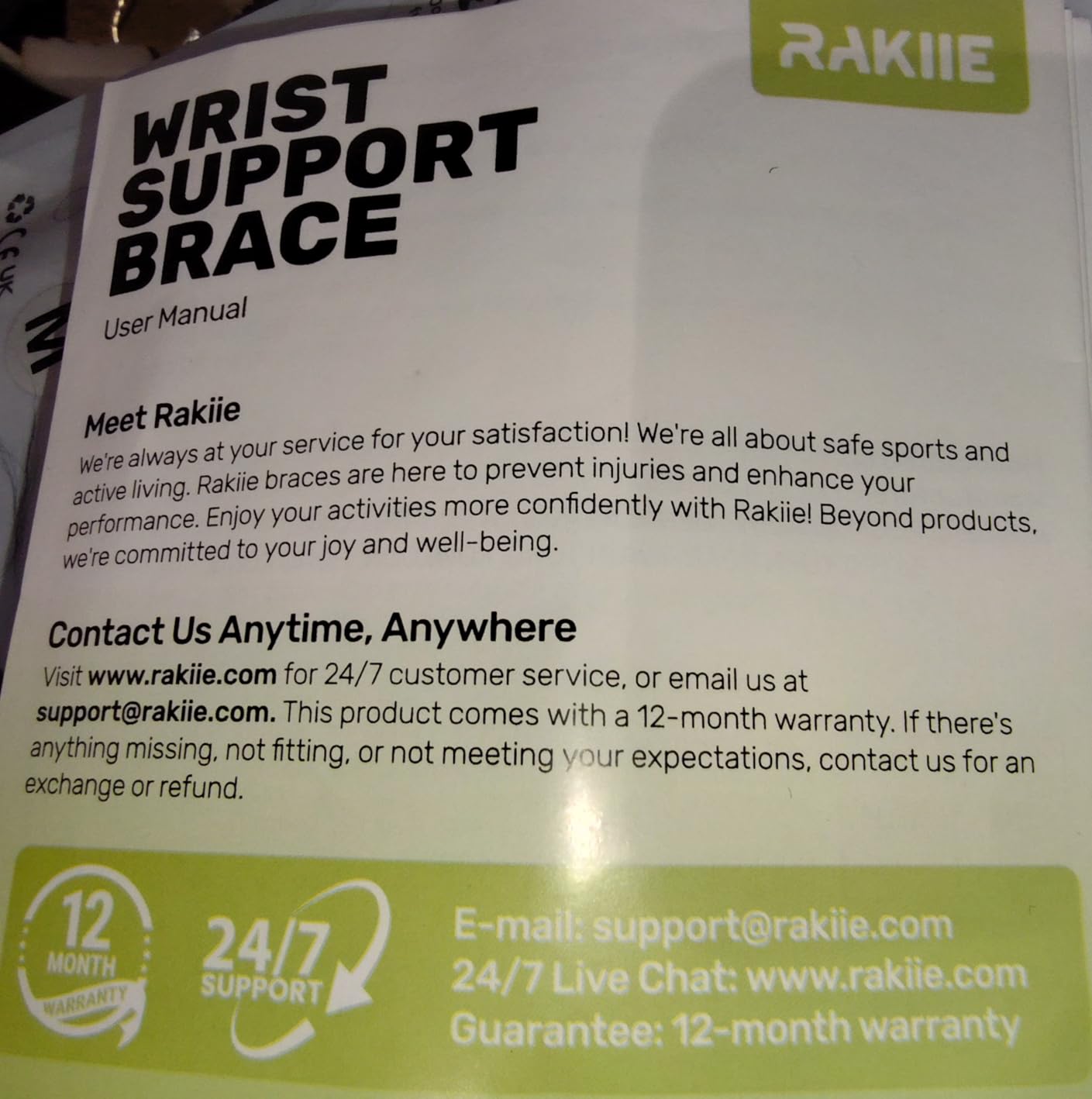 Rakiie 2 Pack Carpal Tunnel Wrist Braces, Adjustable Wrist Support Splint for Night Sleep & Daytime Working, Hand Braces Pain Relief for Arthritis, Typing, Pregnancy, Men Women customer photo 2