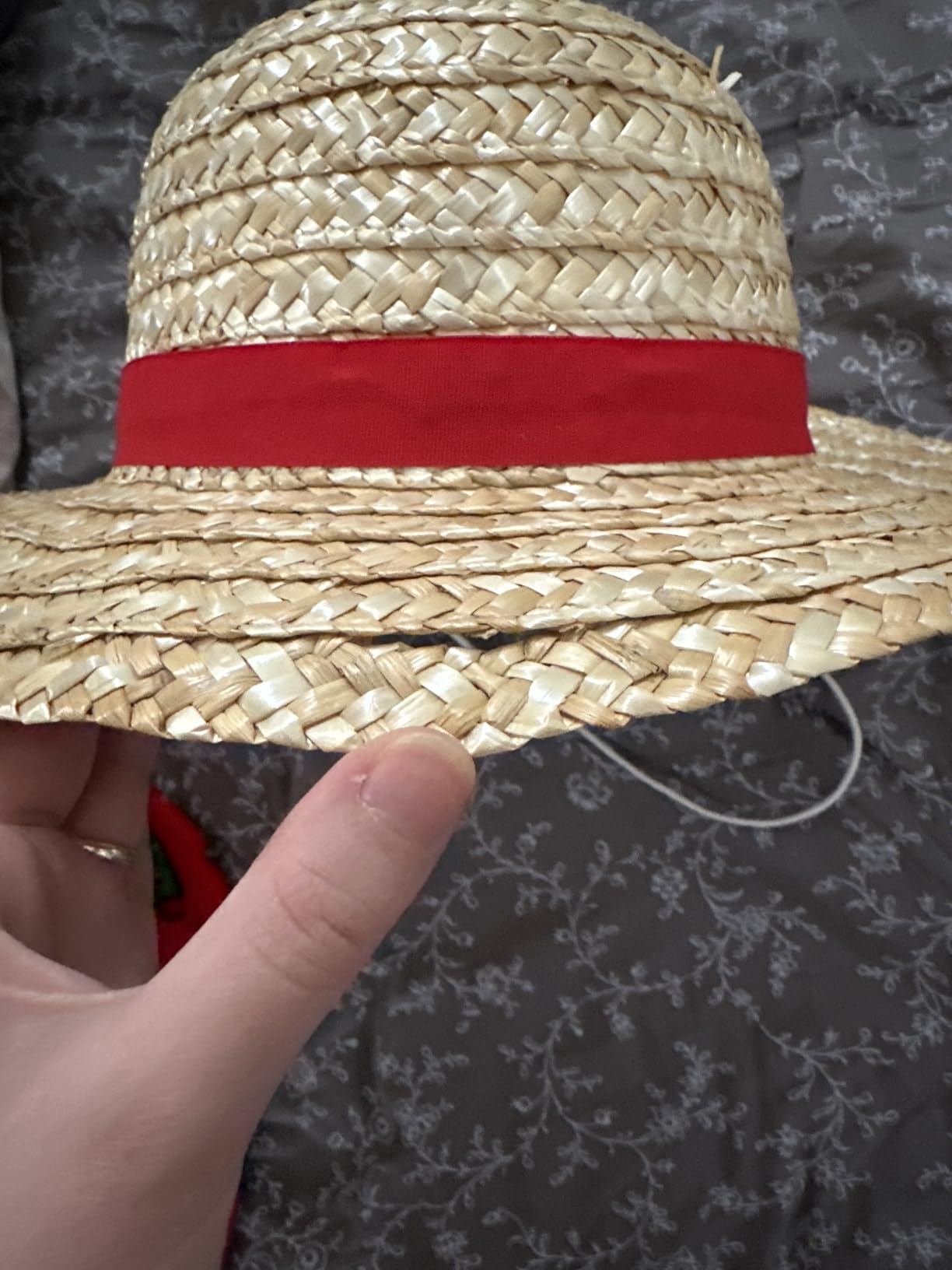 ABYSTYLE Officially Licensed One Piece Monkey D Luffy Straw Hat Performance Animation Pirate Hat Anime Cosplay Accessories Merch Gift customer photo 2