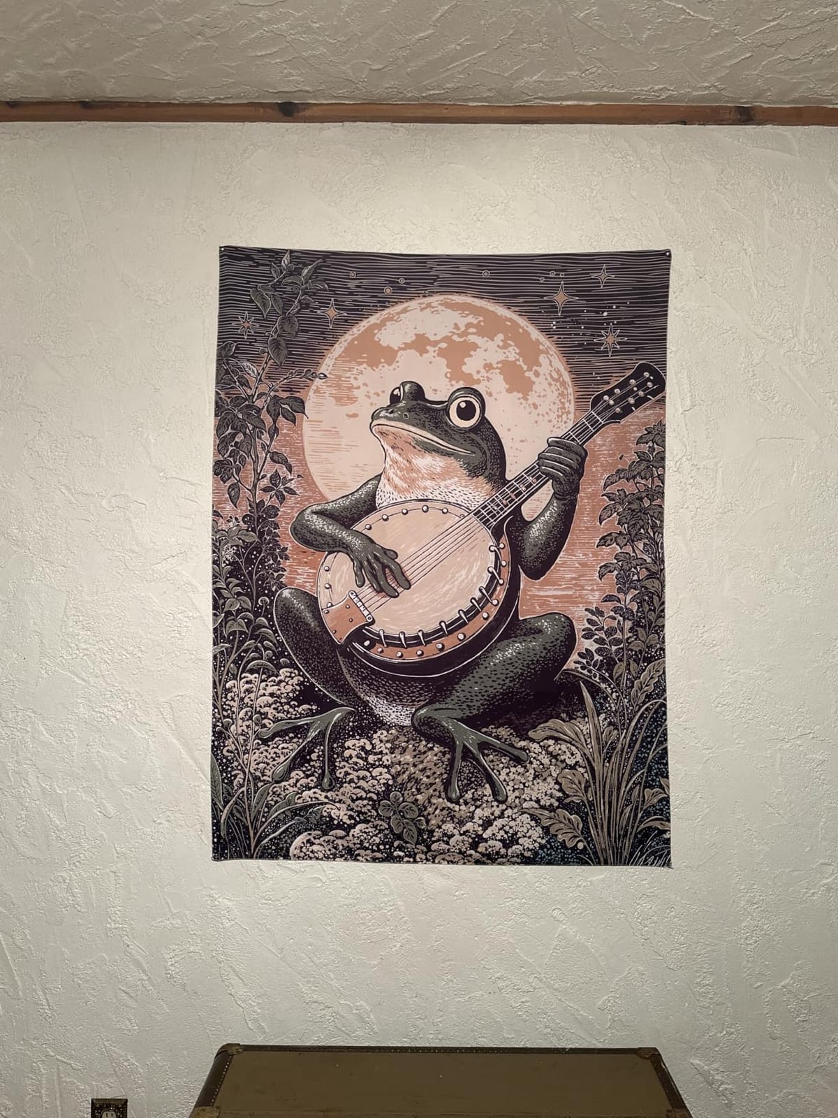 Lunerfex Starry Sky Wall Tapestry - Celestial Moth & Tree of Life Wall Hanging customer photo 2