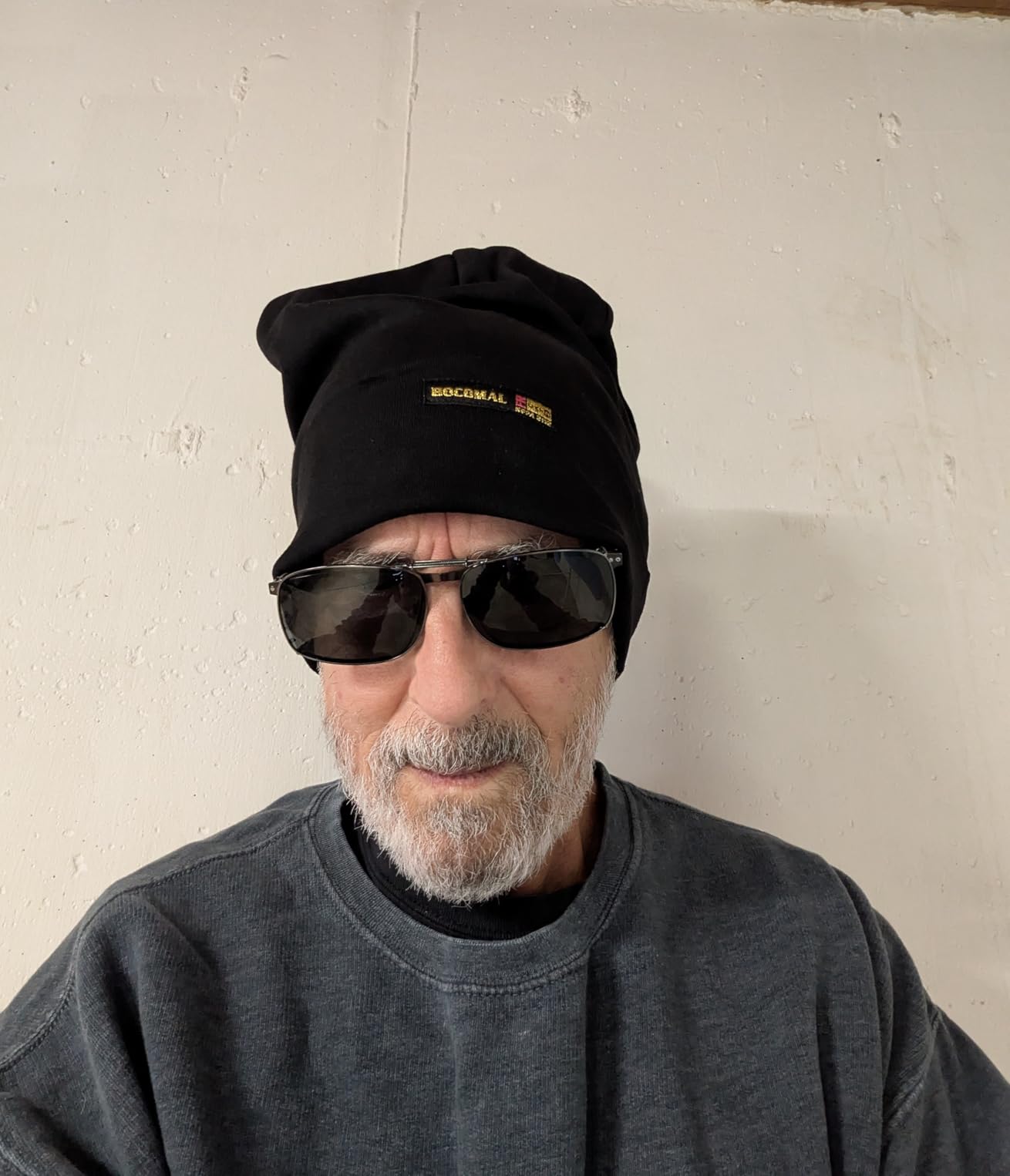 BOCOMAL FR Beanie Double Layered 7oz Cotton Flame Resistant Head Covering | NFPA2112 CAT2, Winter Outside, Welding Hat Arc Rated customer photo 1