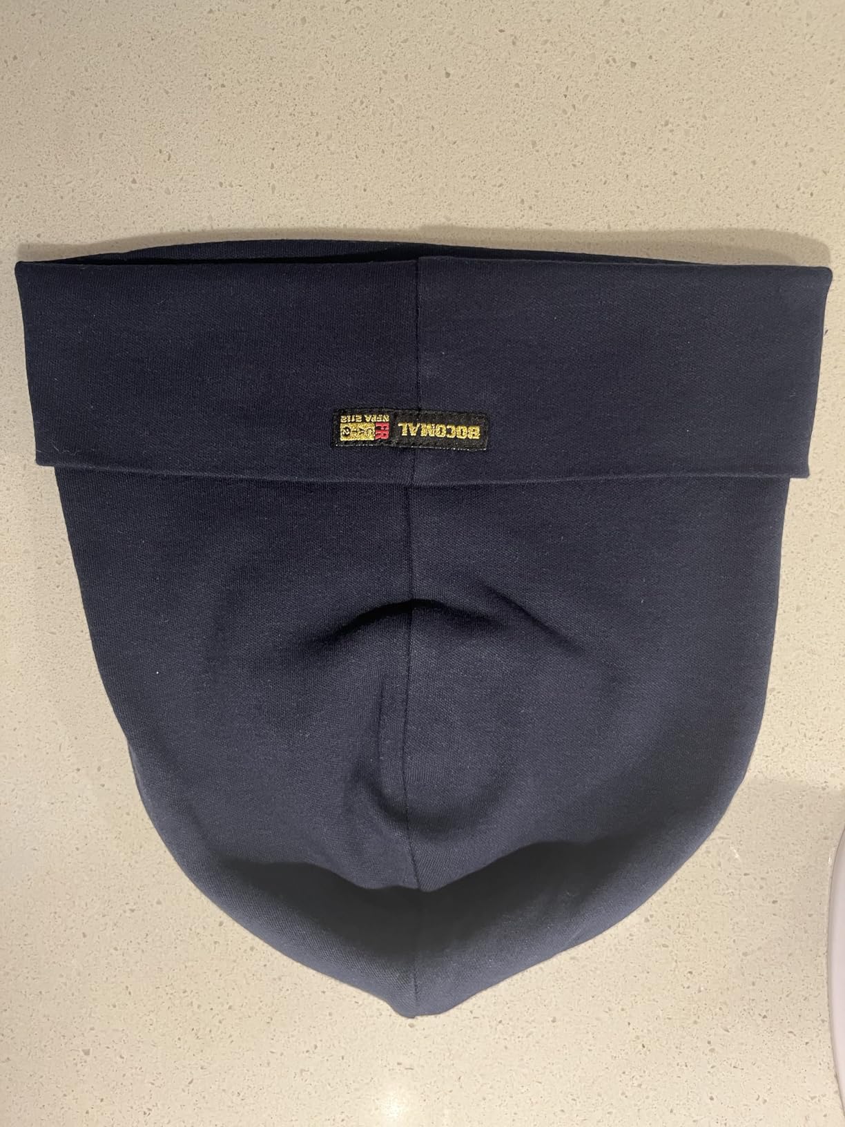 BOCOMAL FR Beanie Double Layered 7oz Cotton Flame Resistant Head Covering | NFPA2112 CAT2, Winter Outside, Welding Hat Arc Rated customer photo 2