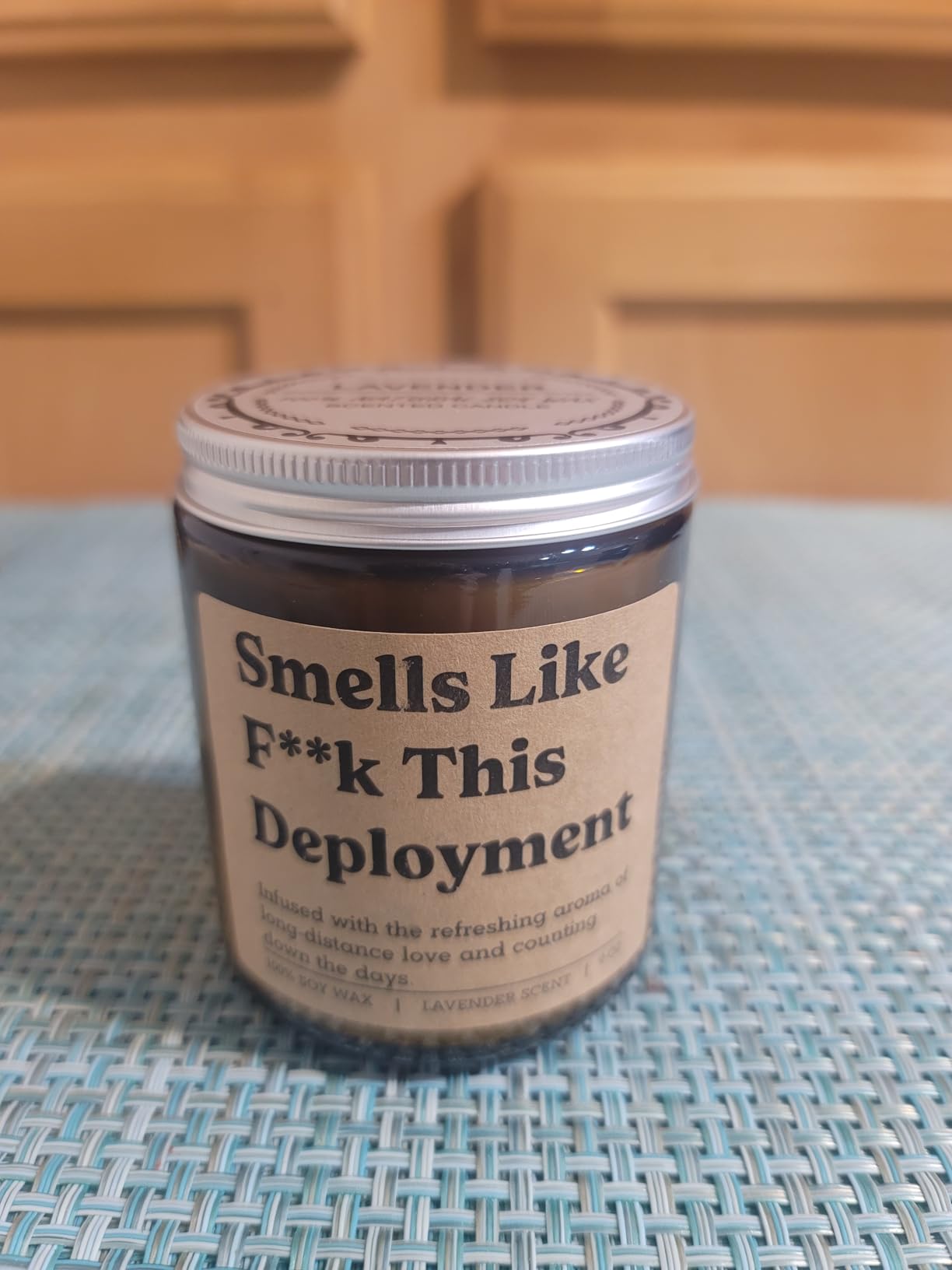 Fairy's Gift Candle, Deployment Gifts, Military Deployment Essentials | Long Distance Relationship, Christmas Funny Gifts for Deployed Military Soldier, Army Wife, Navy Girlfriend, Spouse, Mom, BF customer photo 1