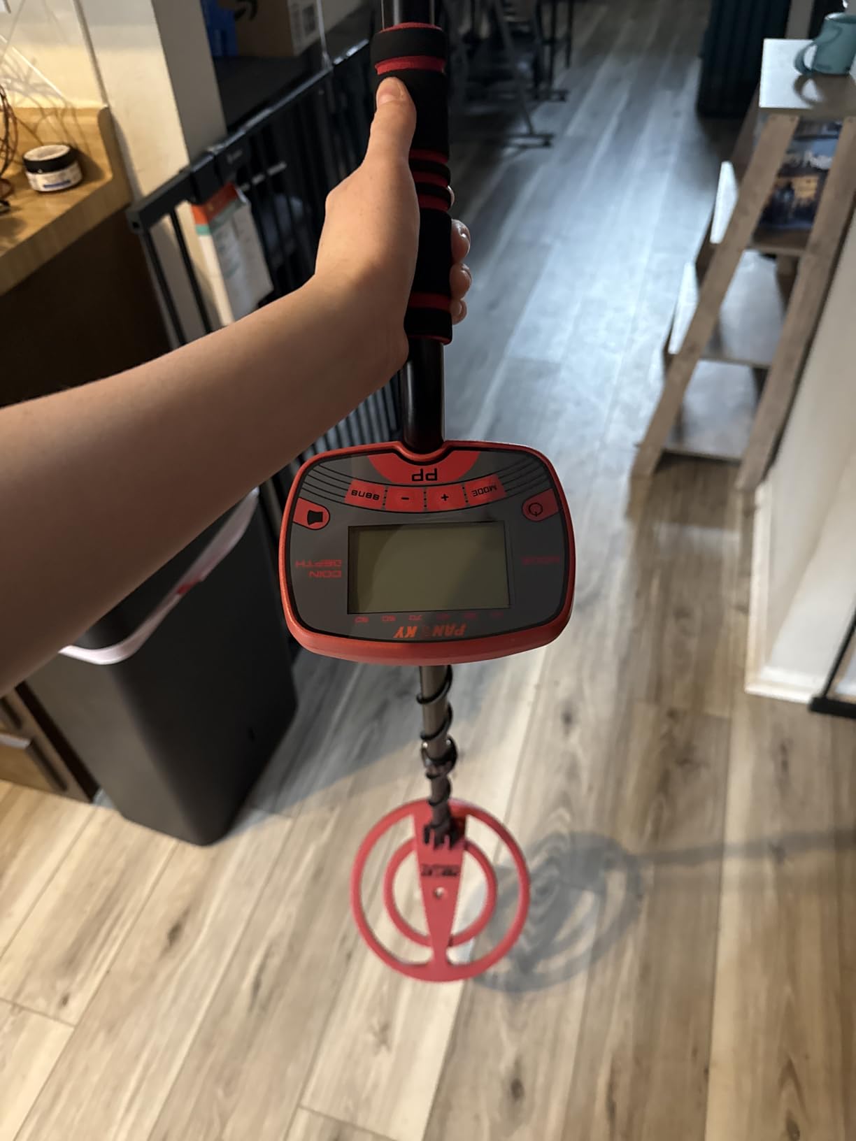 PANCKY Metal Detectors for Adults Waterproof, Professional Higher Accuracy Gold Detector with LCD Display, 5 Mode, Advanced DSP Chip 10