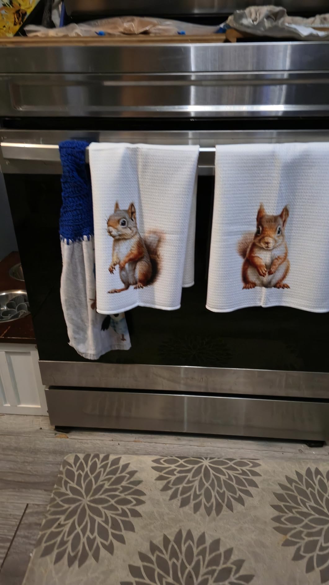 Koala Gifts Kitchen Towels, Koala Hand Towels, Funny Cute Animal Koalas Decorative Dish Tea Towel for Kitchens, Gifts for Koalas Lovers Girls, CuteKoala Kitchen Bathroom Decor, 16x24In customer photo 1