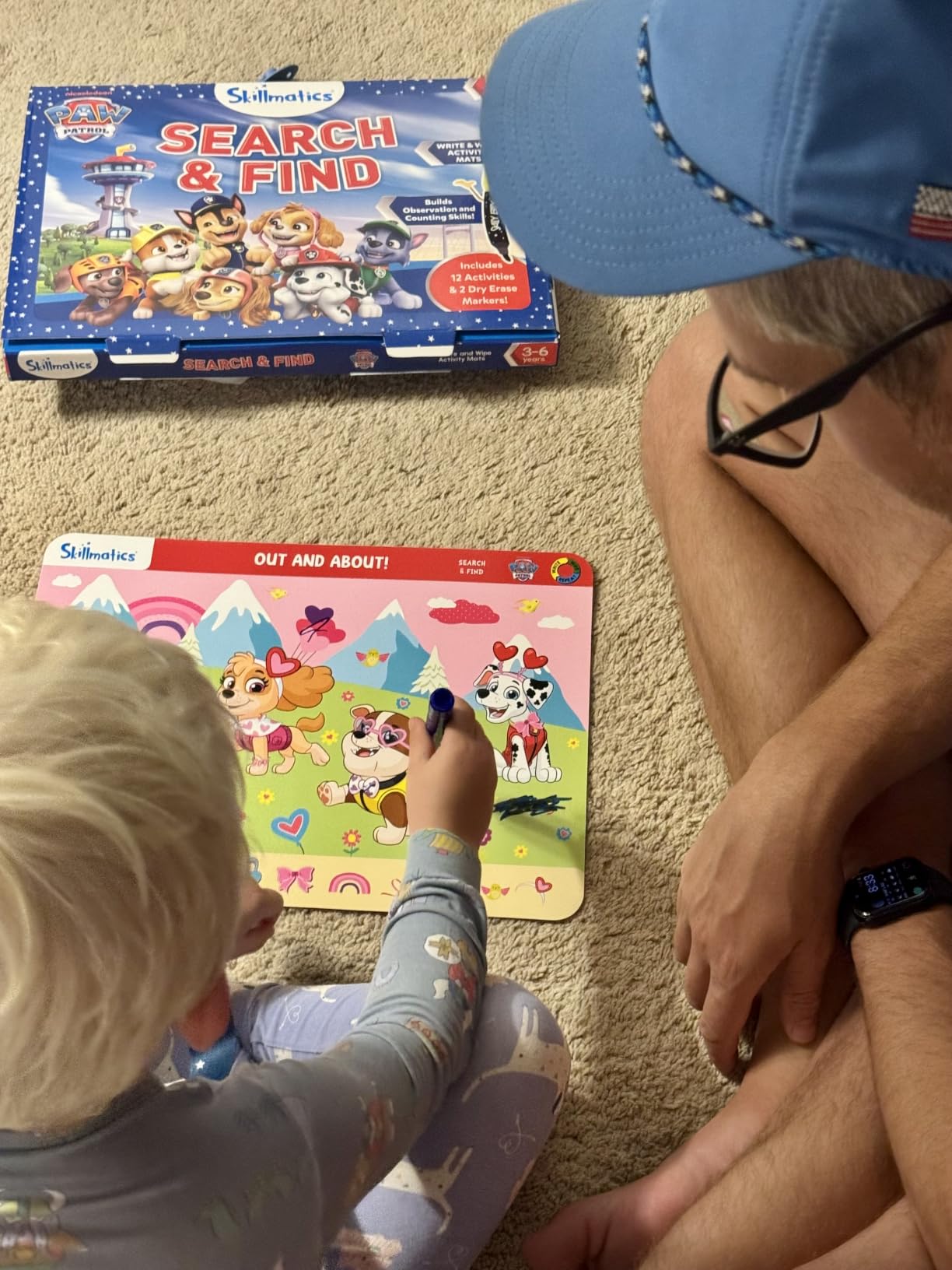 Skillmatics Search and Find - PAW Patrol, Preschool Activity, Gift for Kids | Write & Wipe Mats, Learning & Educational Toy for Toddlers & Kids, Back to School Supplies for Boys & Girls Ages 3, 4, 5 customer photo 1