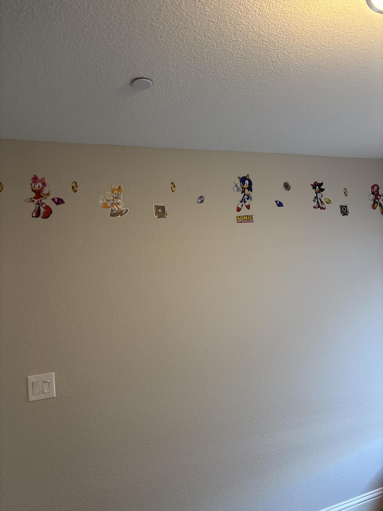 RoomMates Sonic The Hedgehog Characters Wall Decals, RMK5584SCS customer photo 1