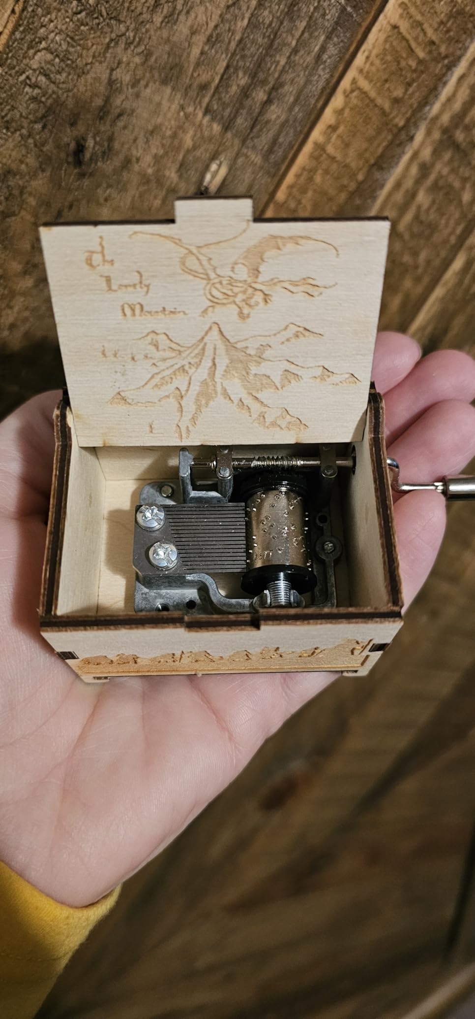 TheLaser'sEdge The Hobbit Mini Music Box Gift (Standard) | A Keepsake as Gifts for Women, Men, Birthday, Christmas, Mother's Day, Anniversary customer photo 1