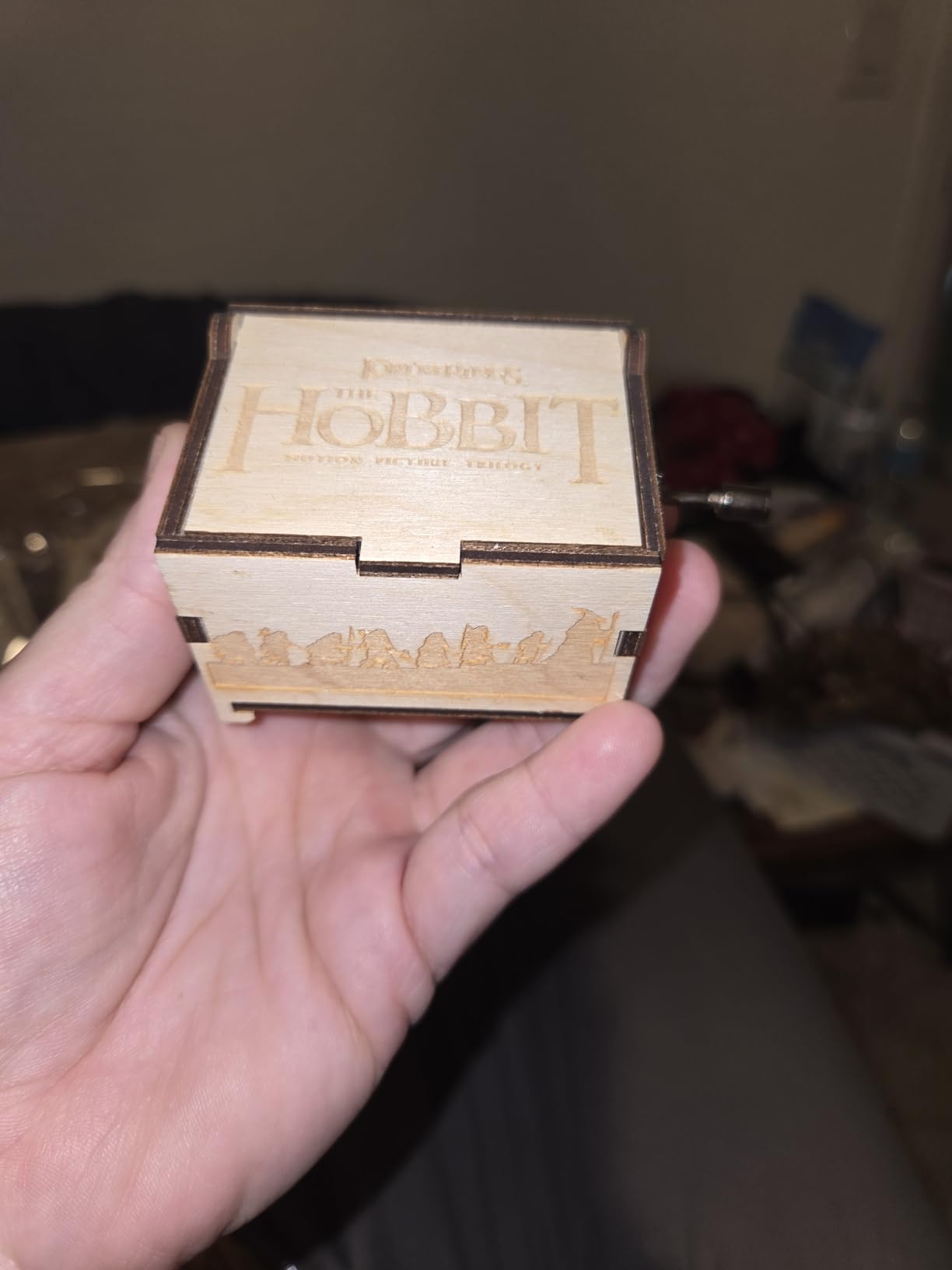 TheLaser'sEdge The Hobbit Mini Music Box Gift (Standard) | A Keepsake as Gifts for Women, Men, Birthday, Christmas, Mother's Day, Anniversary customer photo 2