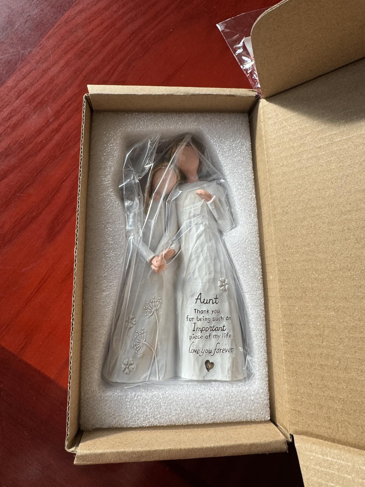 Aunt Birthday Gifts Figurine - Best Aunt Ever Hand-Painted Resin Statue customer photo 1