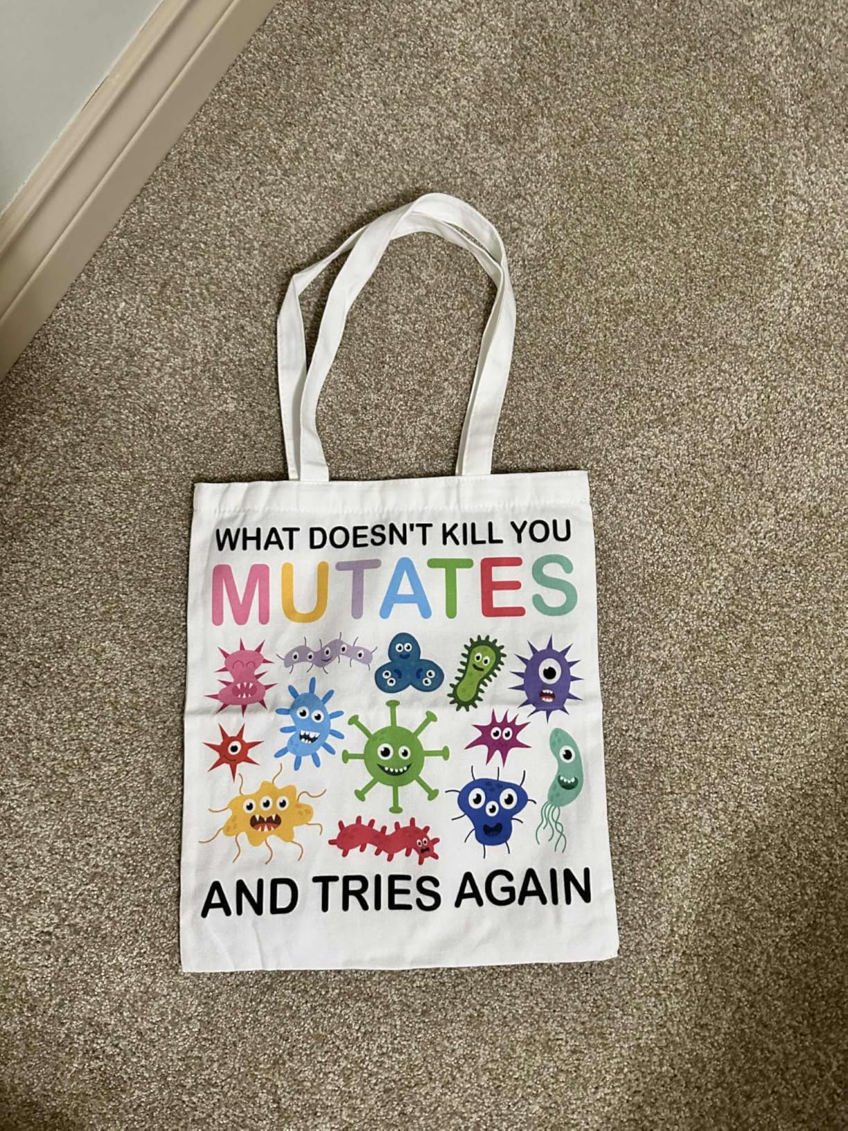 Teacher Gifts Tote Bag for Women Teacher Graduation Birthday Christmas End of Year, Double-Sided Print Bag customer photo 2
