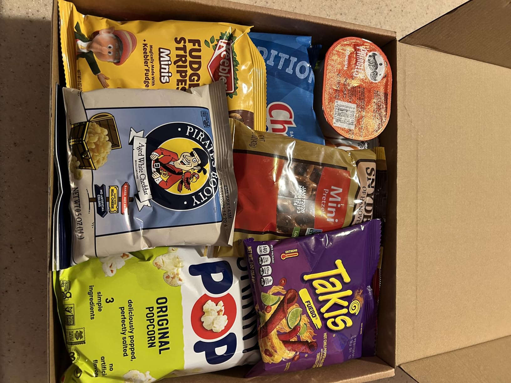 Snacks Variety Pack Gift Basket (45 Count) Snack Box Care Package with Chips Cookies Candy Treats for Adults Men Women Kids Teens Guys Girls College Students School Office Military Birthday Gifts by Jolly Good customer photo 1