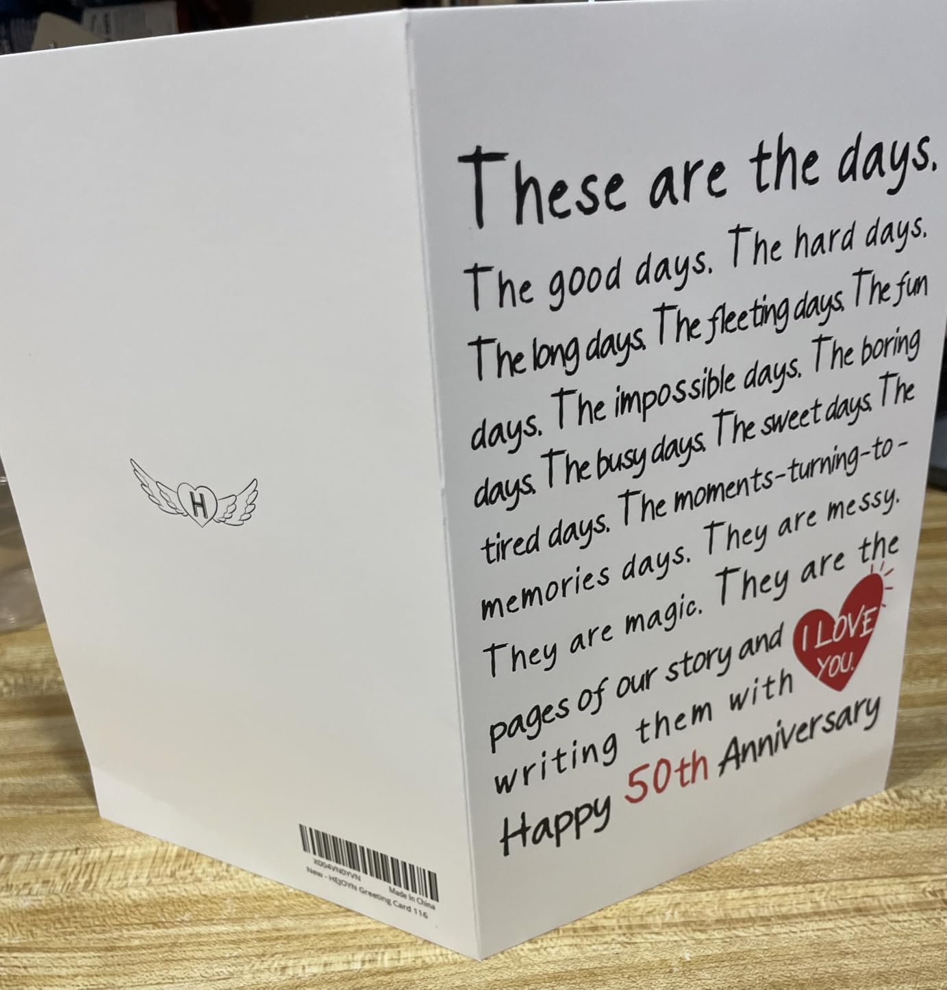 25th Anniversary Card for Couple Husband Wife | 25 Year Anniversary Card gifts for Him Her, 25th Wedding Anniversary Cards, Happy Silver Anniversary customer photo 2