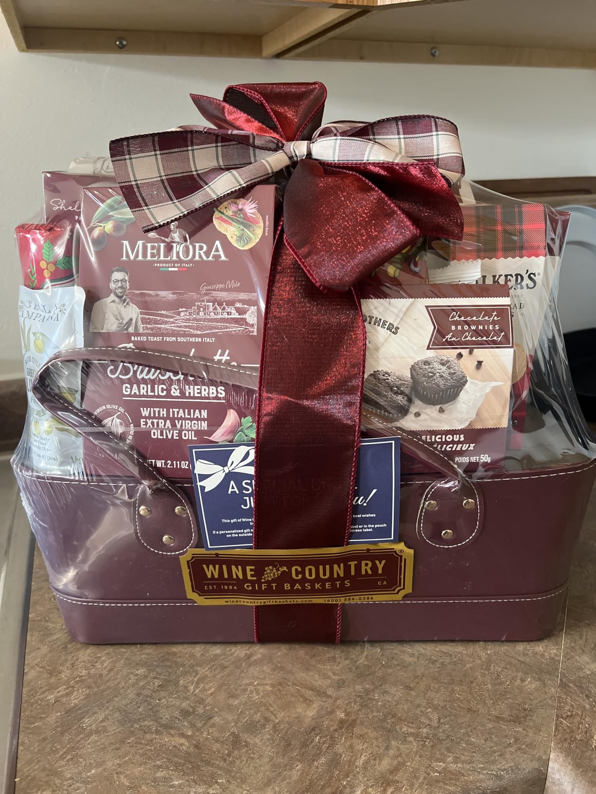Wine Country Gift Baskets Premier Gift Basket Collection Gift Basket for Women, Men, Families, Chocolate, Savory Snacks, great gift for Spring, Birthdays, Co Workers Friends and more customer photo 1