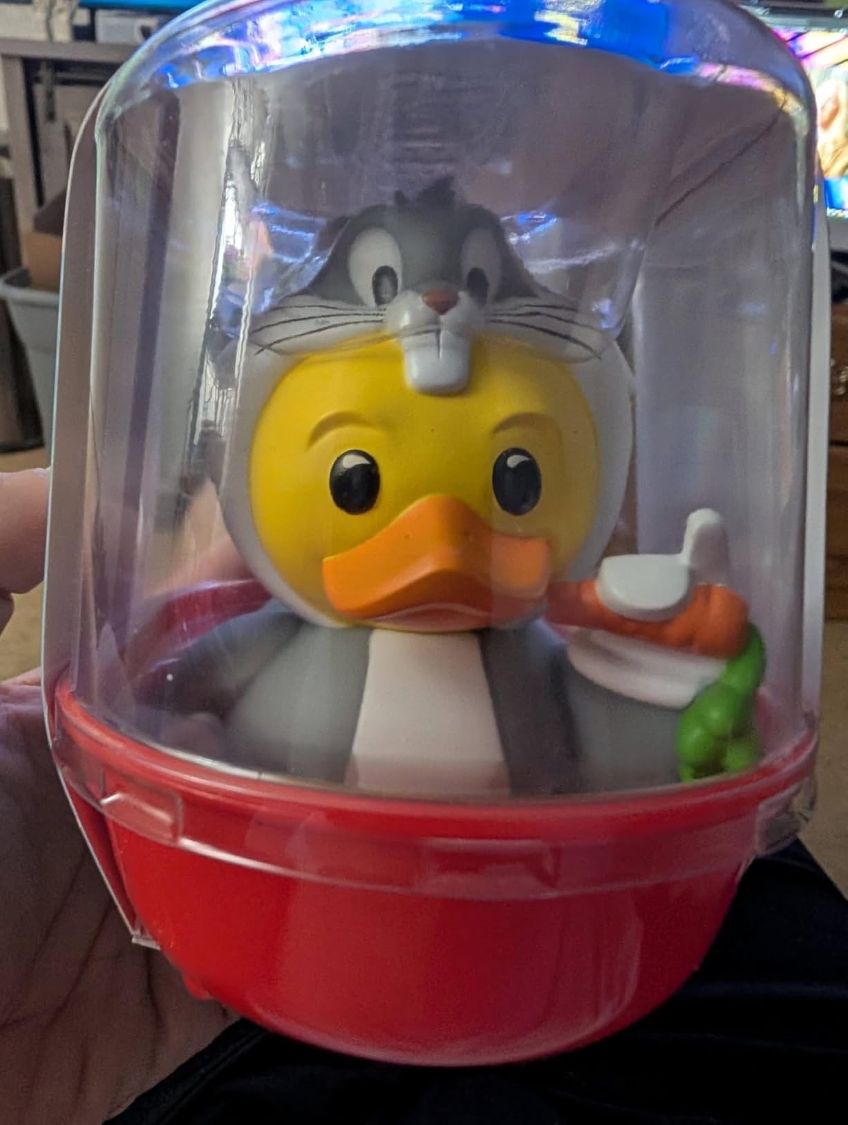 TUBBZ Collectors Edition: Looney Tunes - Tazmanian Devil Cosplaying Rubber Duck Vinyl Figure customer photo 1