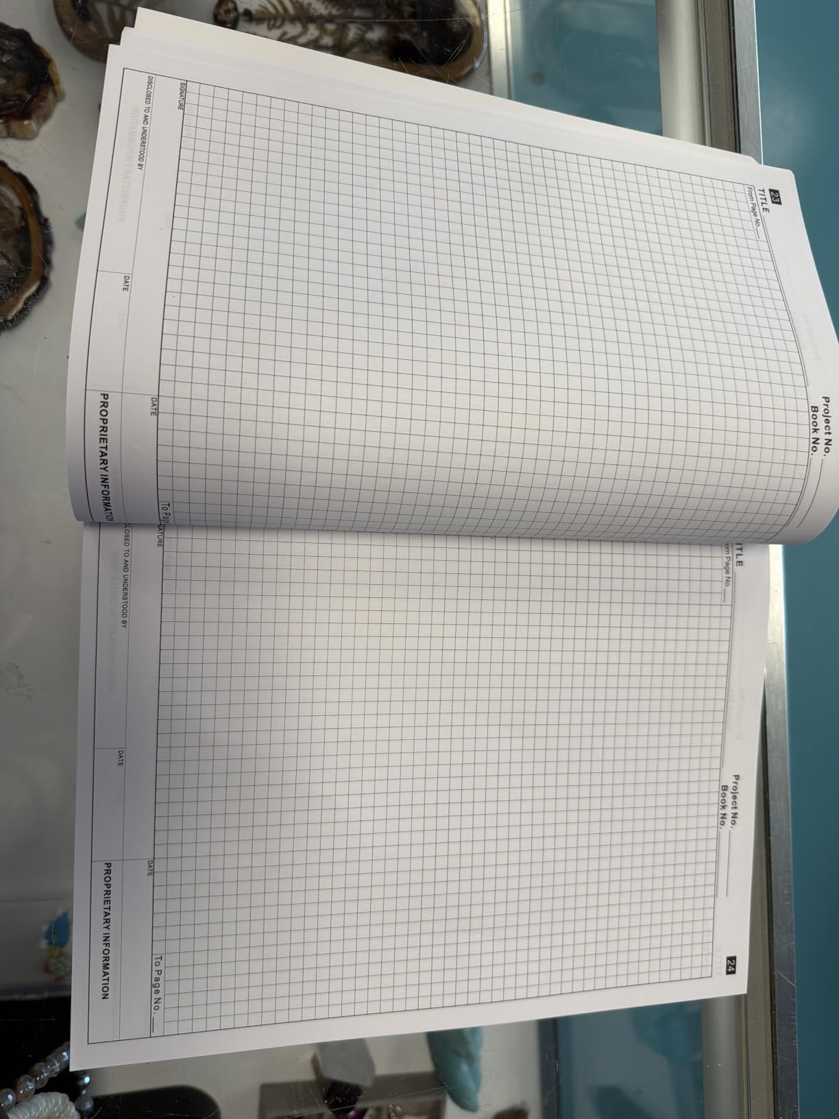 Lab Notebook Chemistry Laboratory Notebook for Science Students and Researchers - 105 Pages, 8.5 x 11 Inch - Perfect Bound Composition Book for Scientific Experiments, and Research Documentation customer photo 2