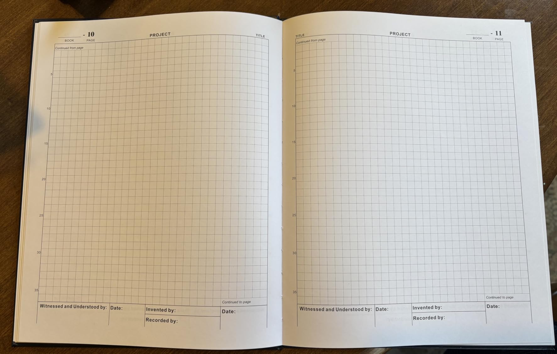 Yeplan Lab Notebook Laboratory Notebooks, 96 Pages, 8 7/8