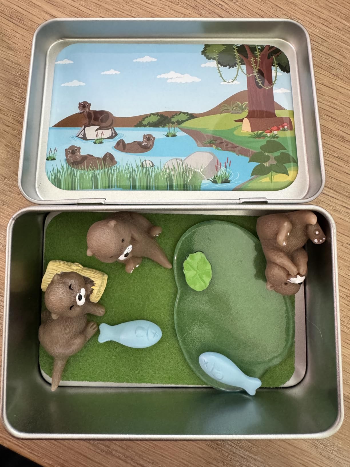 Little Pocket Hedgie Mini Hedgehog, Collectible Gift Travel Buddy | Cute mini hedgehog in a pocket tin, a collectible desk gift for coworkers, friends and animal lovers customer photo 2