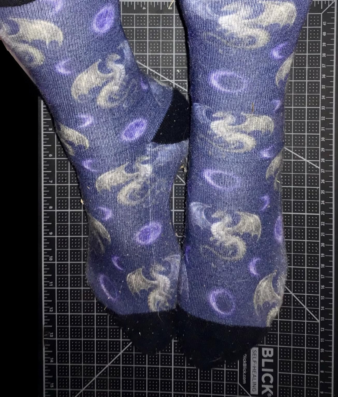 Fun Novelty Crew Socks, Crazy Casual Fashion Dress Socks for Men customer photo 2