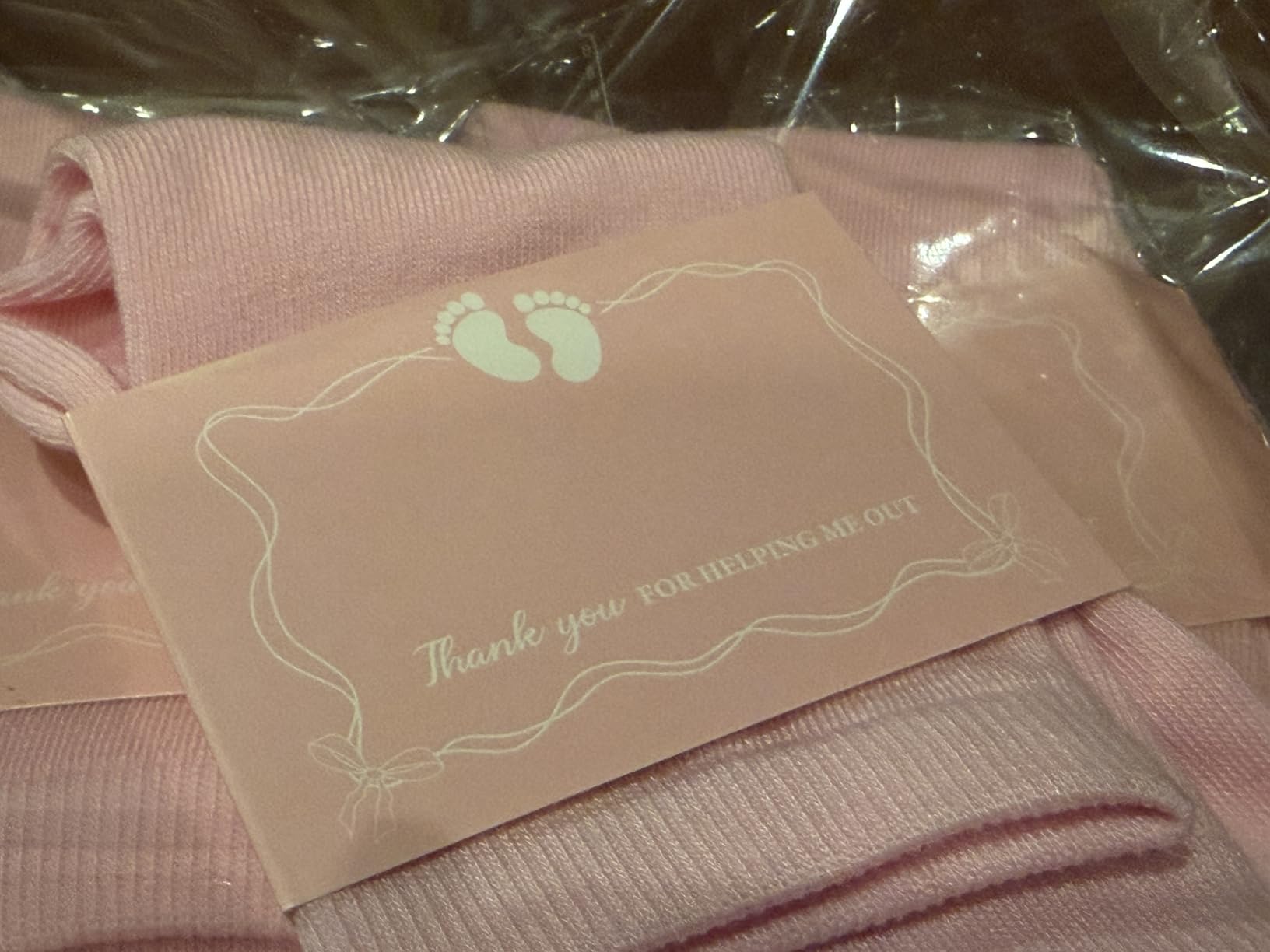 59 Pcs Labor and Delivery Nurse Gift Basket Stuff Nurse Week Gifts Bulk for Obgyn Obstetrics Note Stickers Pens Hair Tie Brush Hair Claw Lip Balms Socks Basket Raffia for Obstetrics Rn customer photo 1