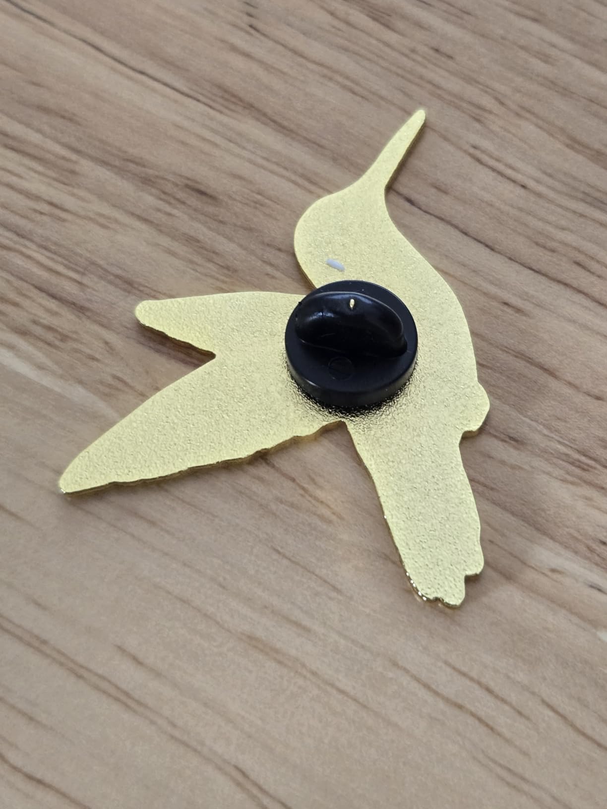 Hummingbird Soft Enamel Lapel Pin - Tropical Bird Wildlife Brooch Accessory for Jackets, Bags, Hats and Crafts customer photo 1