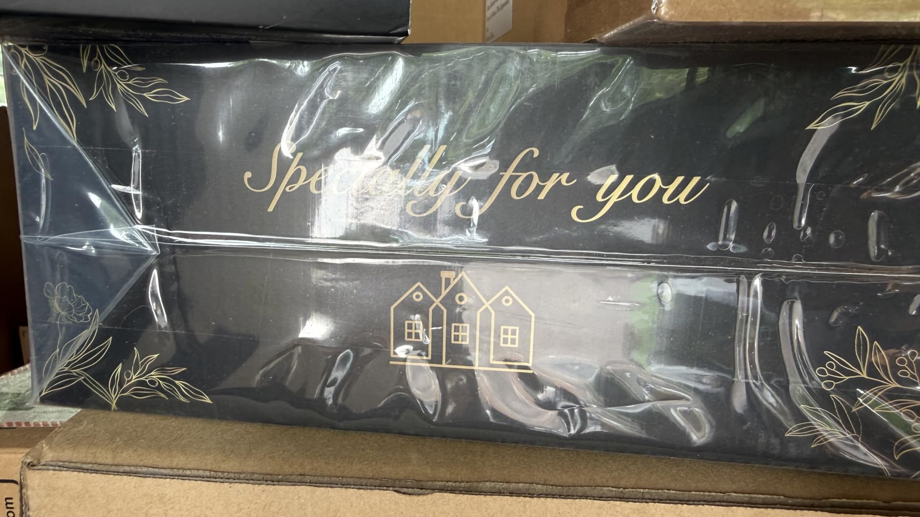 House Warming Gifts New Home - 7 Pcs Housewarming Gift Baskets Wine Glasses Candle Bottle Bag Wine Opener Stopper Card for Women Men Couple New House Apartment Home Buyer Closing Gift customer photo 2