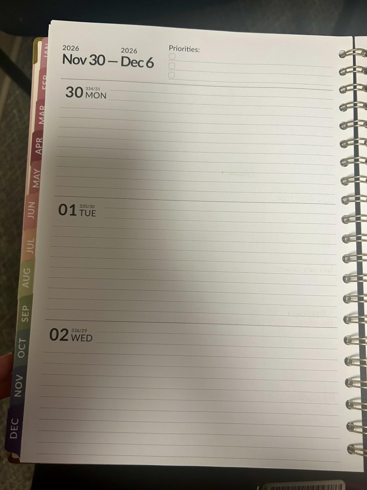 Forvencer Academic Planner 2026-2027 Hardcover Weekly & Monthly Planner customer photo 1