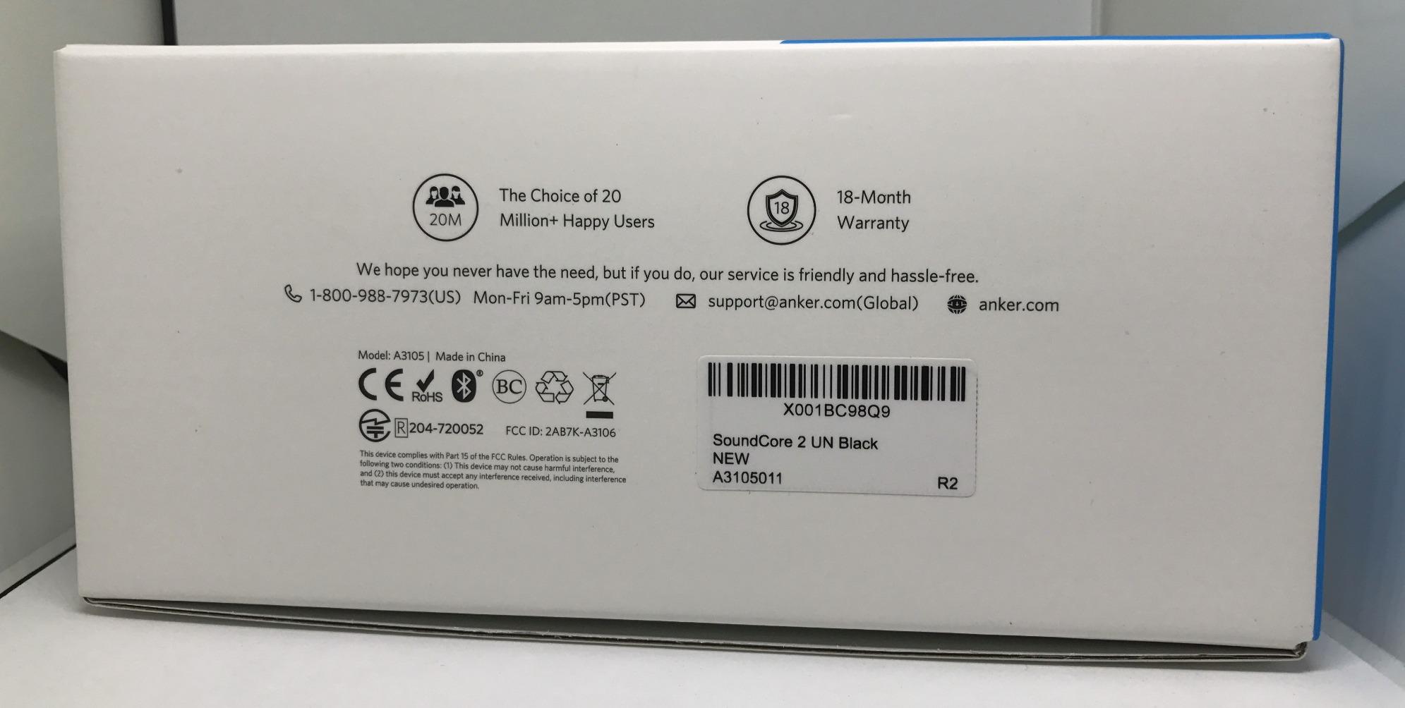 Anker soundcore 2 Portable Bluetooth Speaker, Stereo Sound, IPX7 | BassUp, 24H Playtime, Bluetooth 6, Wireless Speaker for Home, Outdoors, Travel-Pink customer photo 1