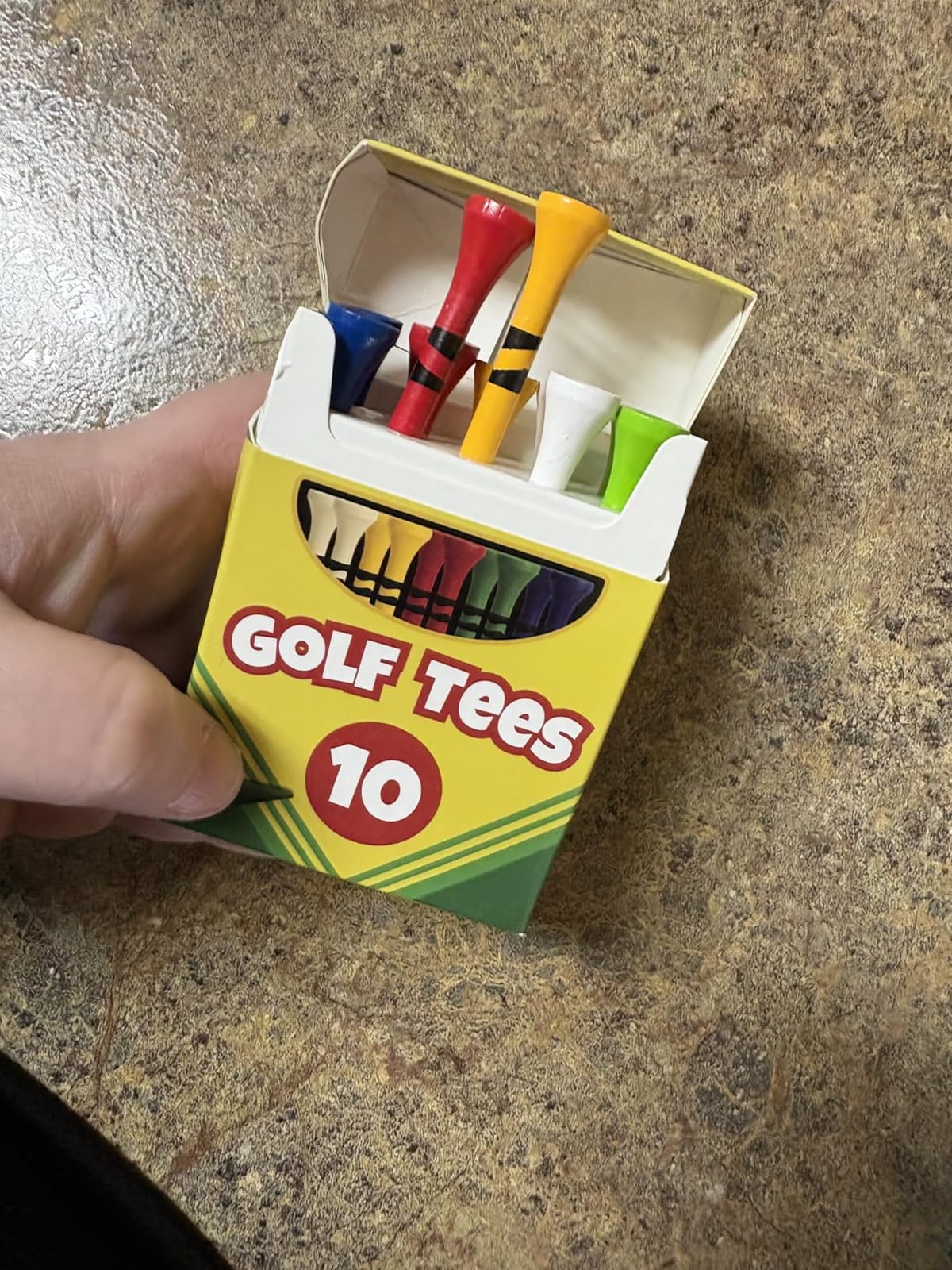 Funny Golf Tees - Wooden Bamboo Tees, Golf Accessories for Men customer photo 1