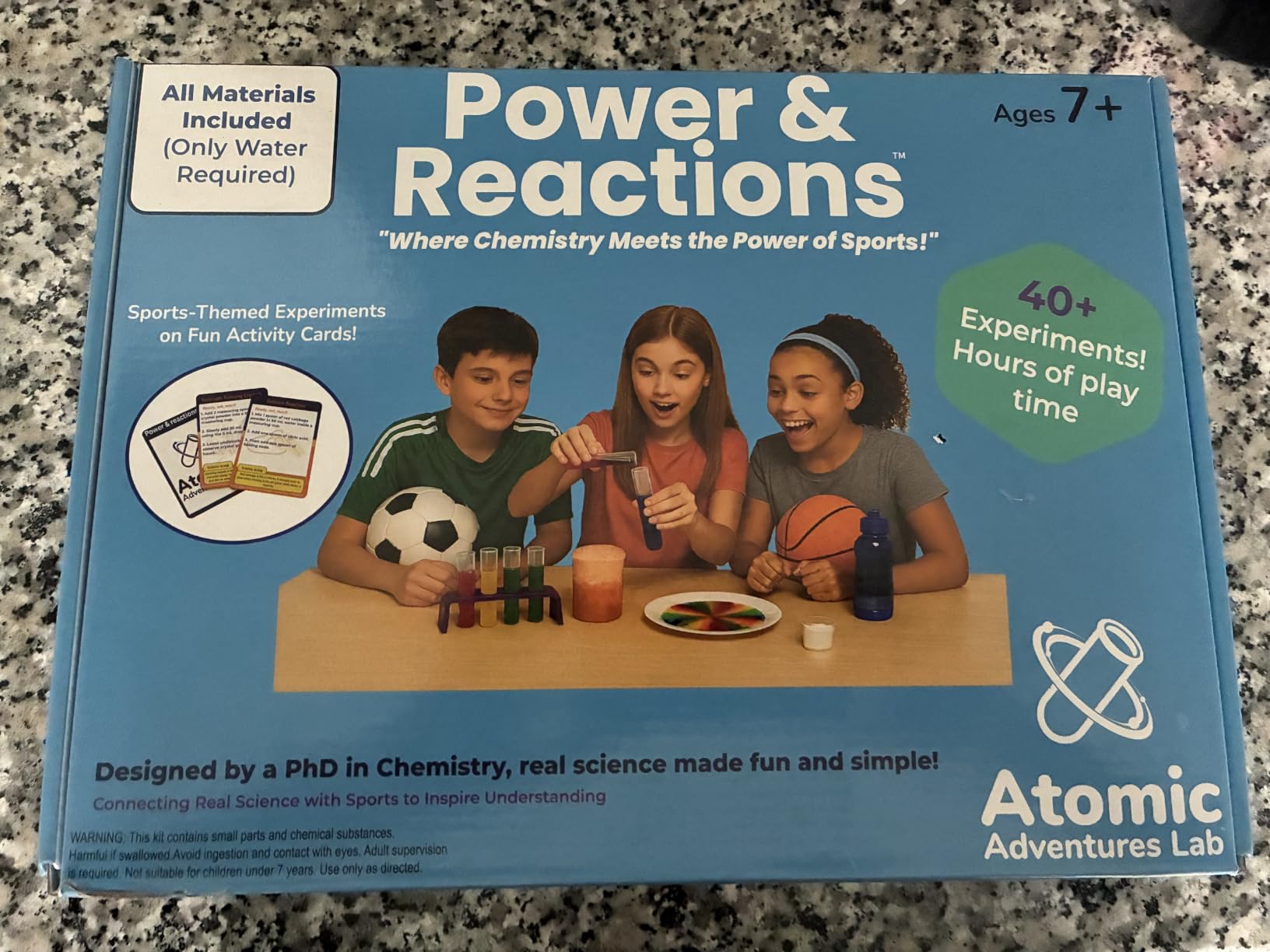 Science Experiment Kit for Kids Ages 8-12 Years - Chemistry Kit Designed By a PhD Chemist & Mom, 46 Hands-On STEM Educational Activities, Gifts for Boys & Girls customer photo 1