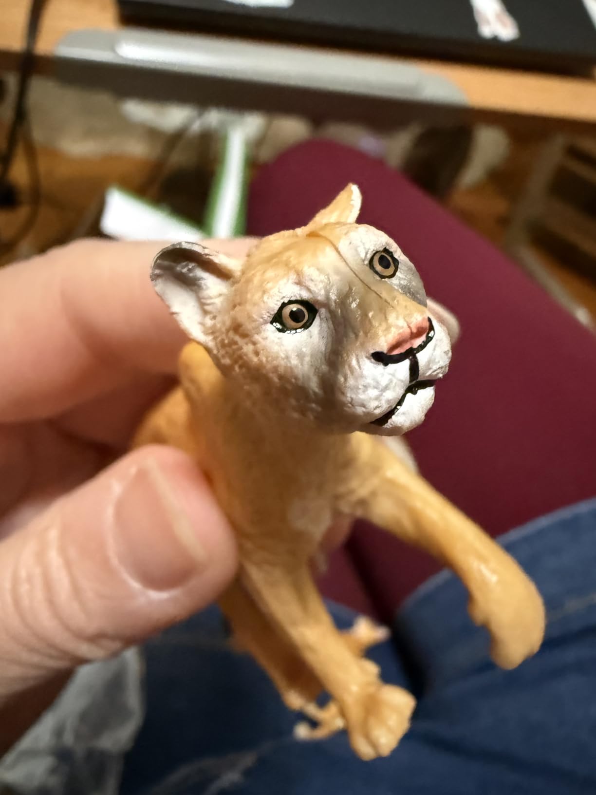 14PCS Realistic Big Cat Animal Figurines Safari Toys for Kids 3+ | Realistic, Solid, Non-toxic Smooth, Hand-painted, 14 Assorted Wild Feline Models customer photo 1
