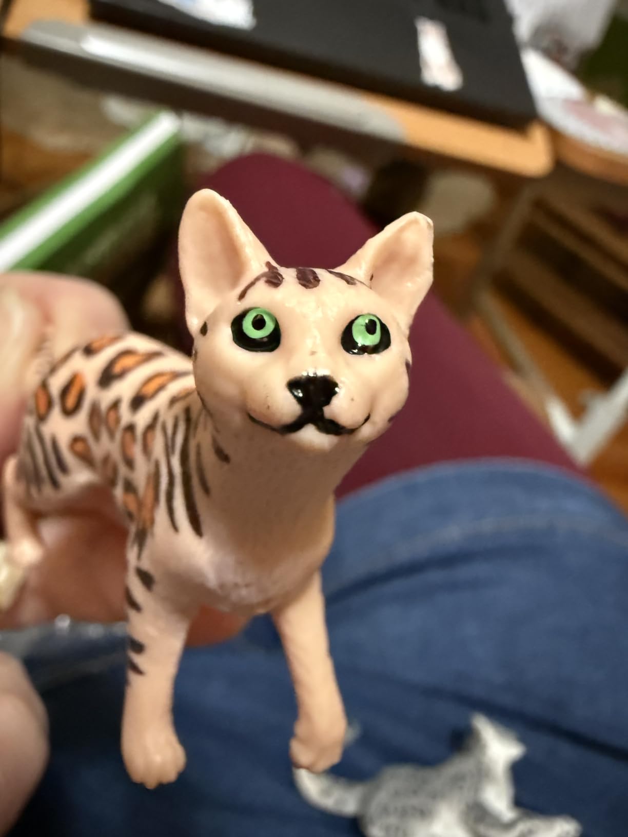 14PCS Realistic Big Cat Animal Figurines Safari Toys for Kids 3+ | Realistic, Solid, Non-toxic Smooth, Hand-painted, 14 Assorted Wild Feline Models customer photo 2