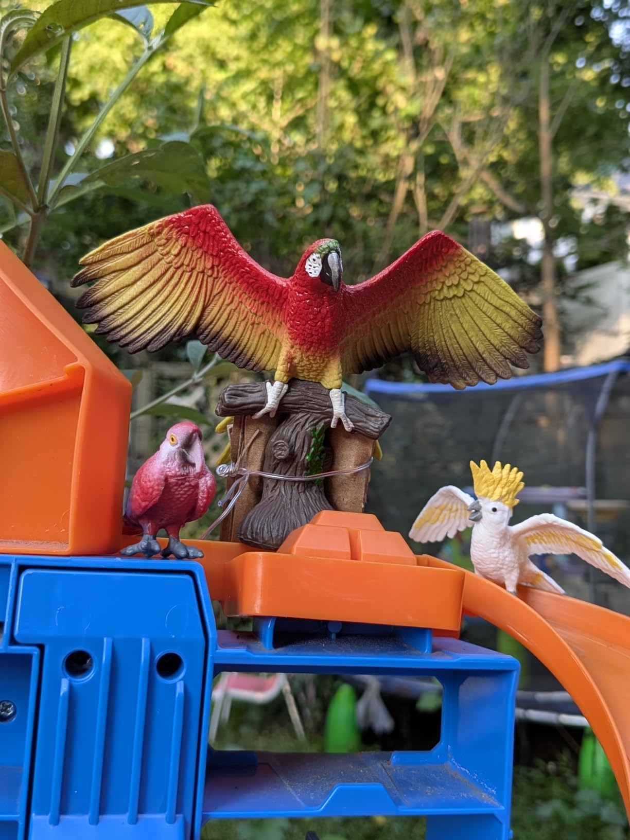 6PCS 6 Inch Large Birds of Prey Animal Figurines - Hawk, Eagle, Owl, Falcon & Vulture Plastic Models - Birthday Gift Cake Toppers for Kids customer photo 2