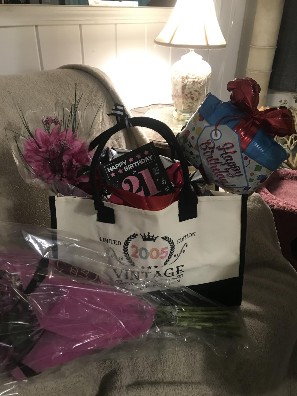 80th Birthday Gifts for Women, Vintage 1946 Happy 80th Birthday Gifts Basket for Women Unique Gift Ideas for 80 Year Old Female, Mom, Wife, Grandma, Thoughtful Birthday Gift Turning 80 Year Old customer photo 1