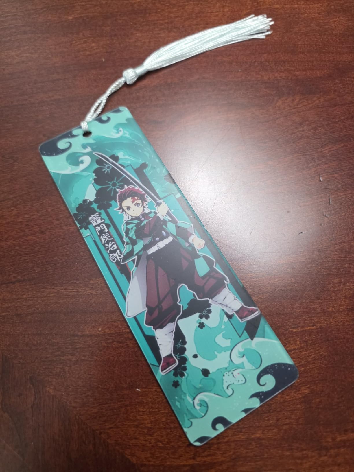 Anime Demon Kamado Acrylic Bookmark Set - Tanjiro Zenitsu Giyuu 6pcs Style A customer photo 2