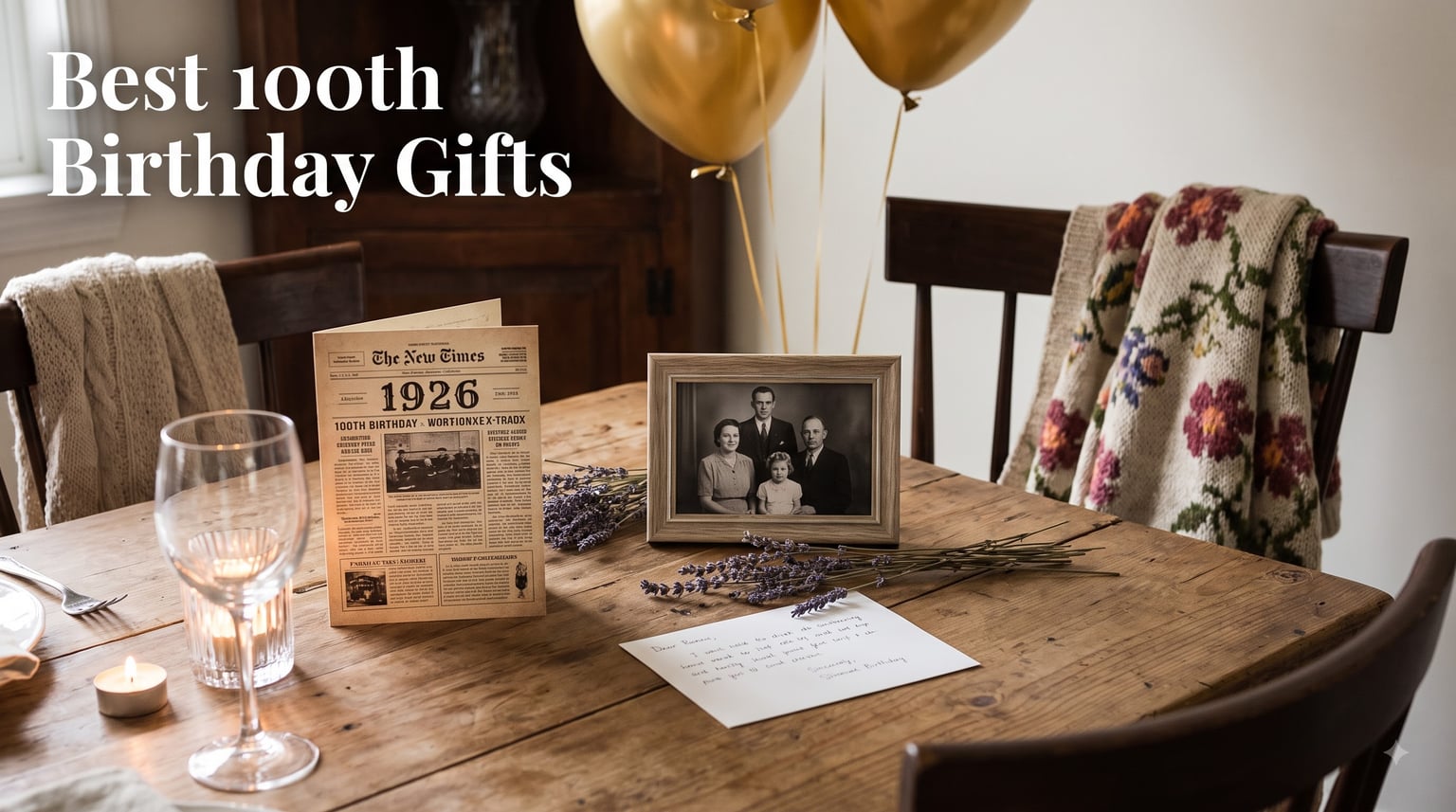 Best 100th Birthday Gifts