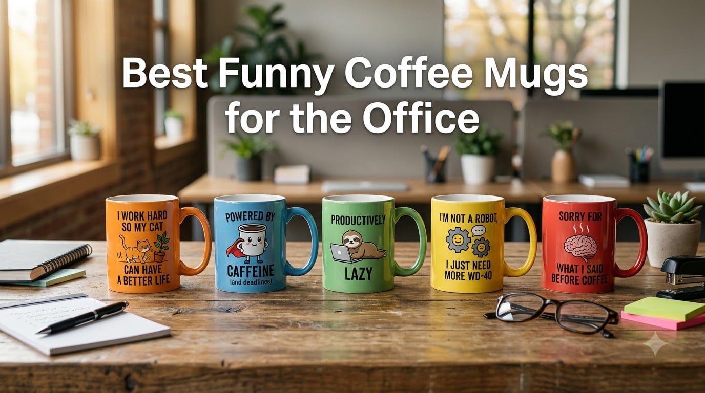 Best Funny Coffee Mugs for the Office
