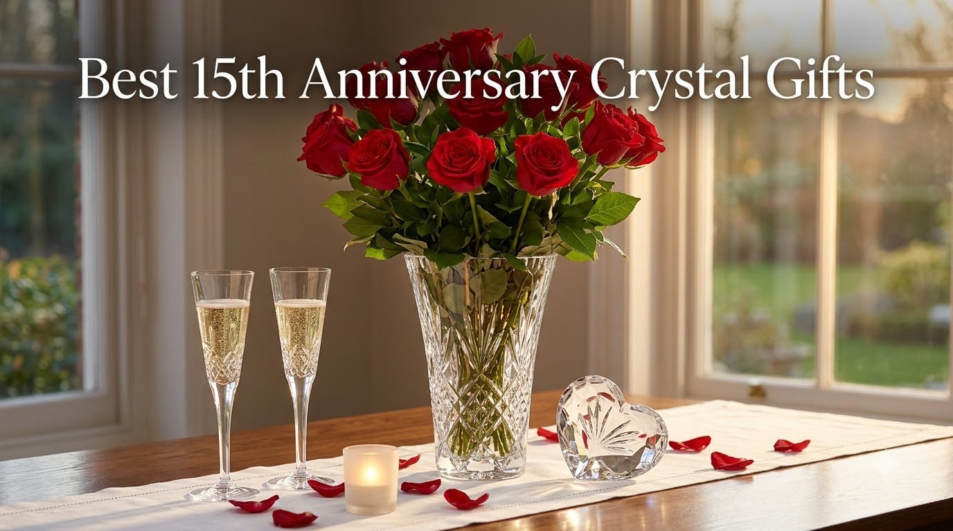 Best 15th Anniversary Crystal Gifts