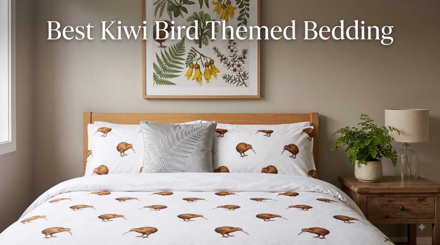 Best Kiwi Bird Themed Bedding