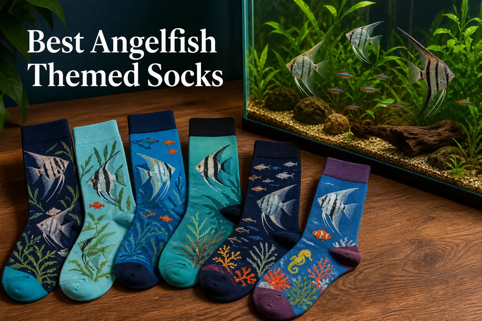 Best Angelfish Themed Socks