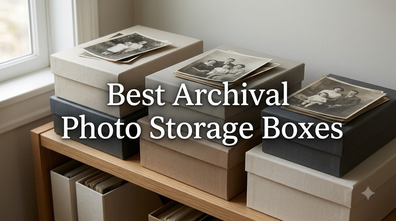 Best Archival Photo Storage Boxes