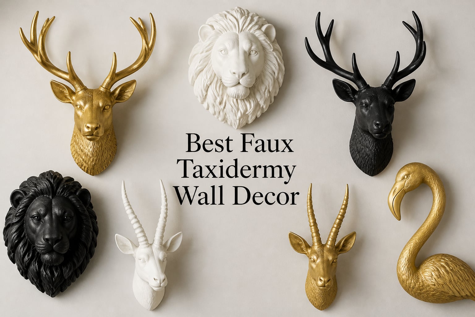 Best Faux Taxidermy Wall Decor