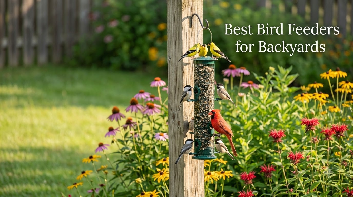 Best Bird Feeders for Backyards