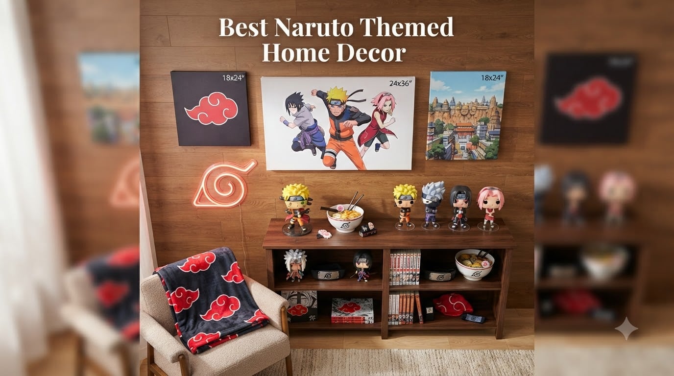 Best Naruto Themed Home Decor