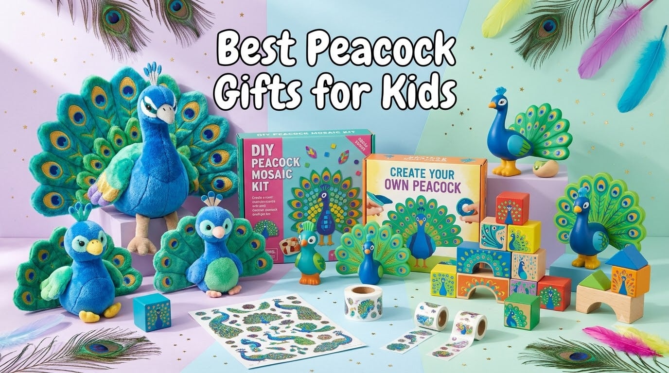 Best Peacock Gifts for Kids