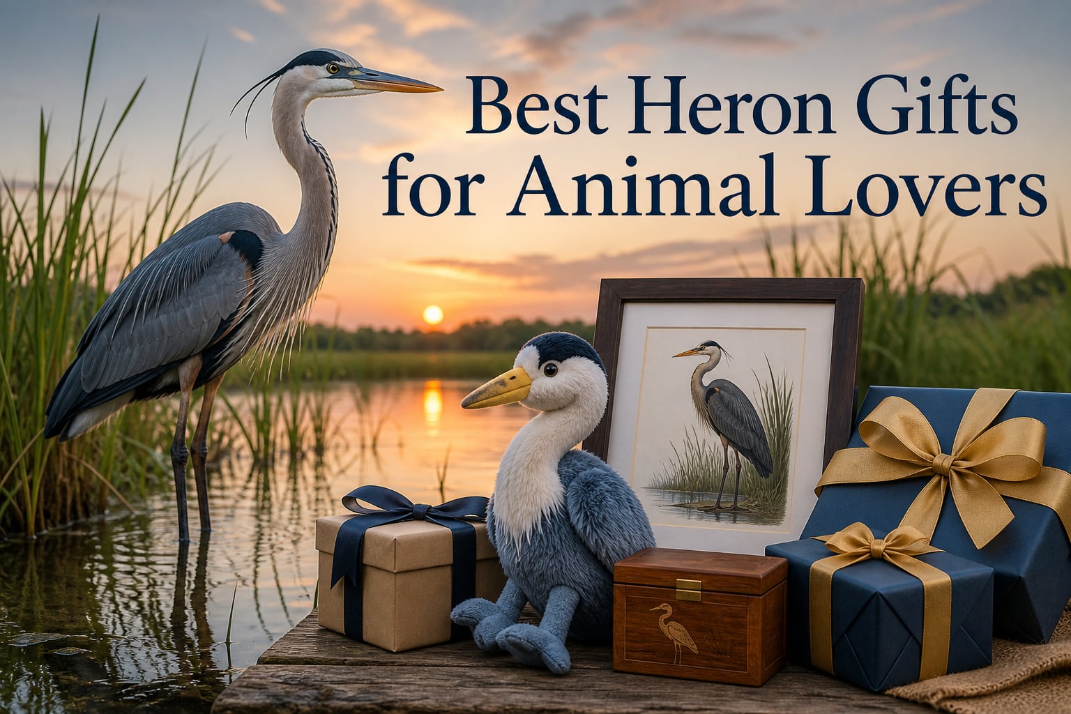 Best Heron Gifts for Animal Lovers