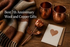 Best 7th Anniversary Wool and Copper Gifts